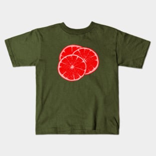 Three red grapefruits Kids T-Shirt